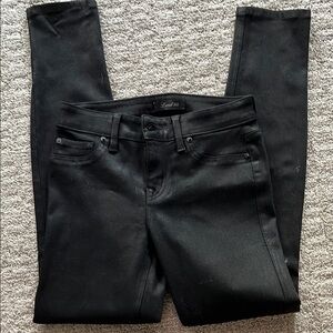 Level 99 Black Skinny Jeans with Stretch Fit Sz 26